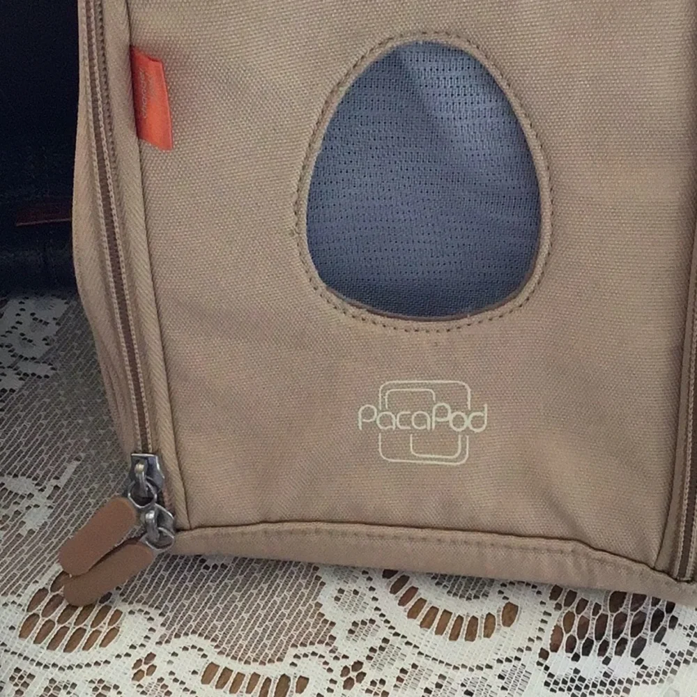 PacaPod beautiful !!! Lucky mom bag diaper purse all leather complete